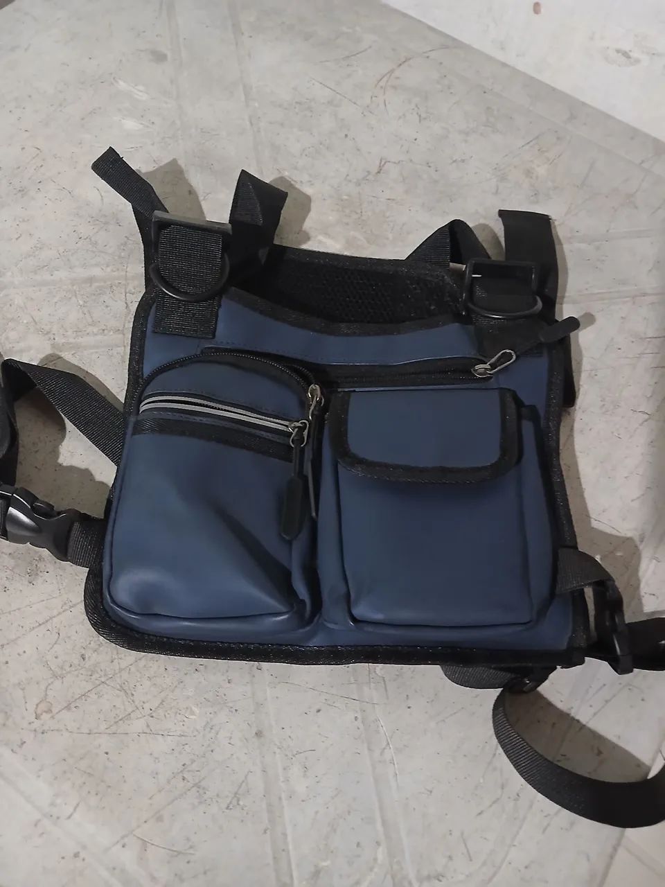 Bag peitoral moto uber