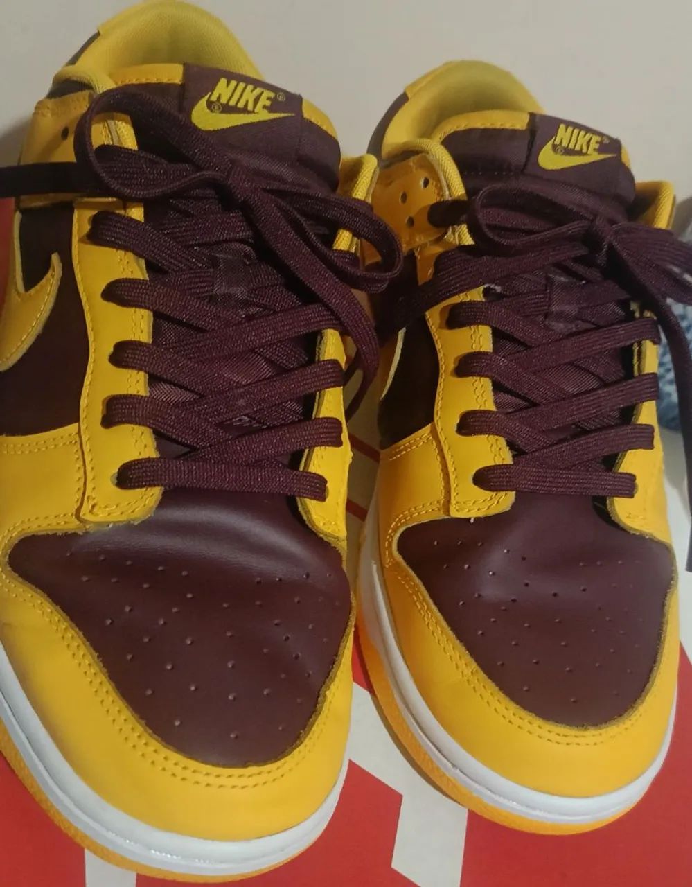 Tênis Nike Dunk Low Vermelho Arizona State - Foto 4