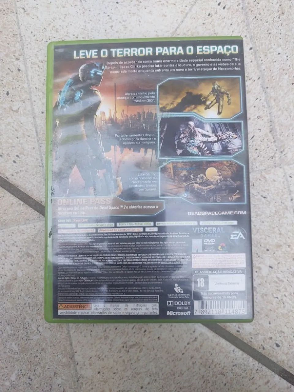 Dead Space 2 - Xbox 360 | Original e Em Ótimo Estado - Foto 2