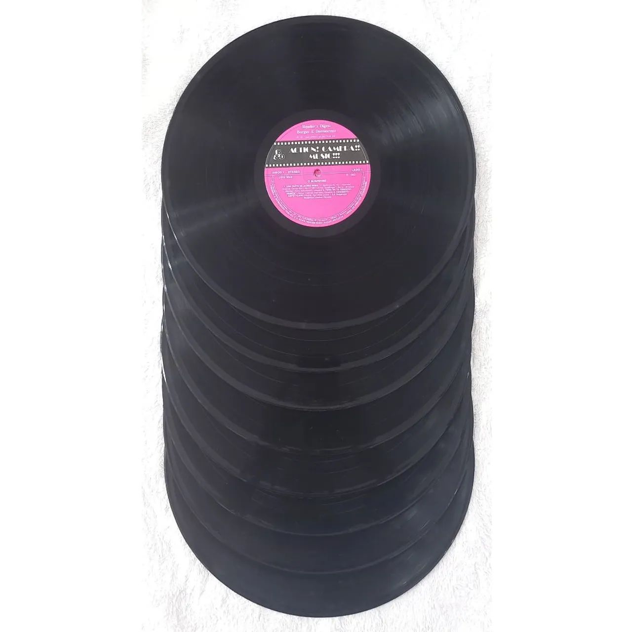 LP Vinil 8 discos Action Camera Music 1980. Box com coleção completa da Reader's Digest. - Foto 4