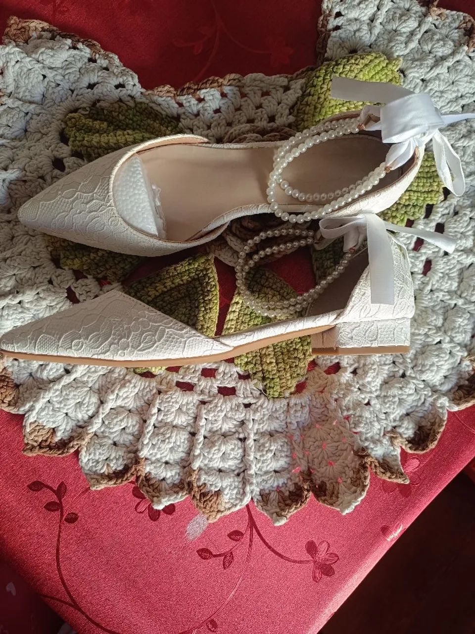 Scarpin branco - Foto 5