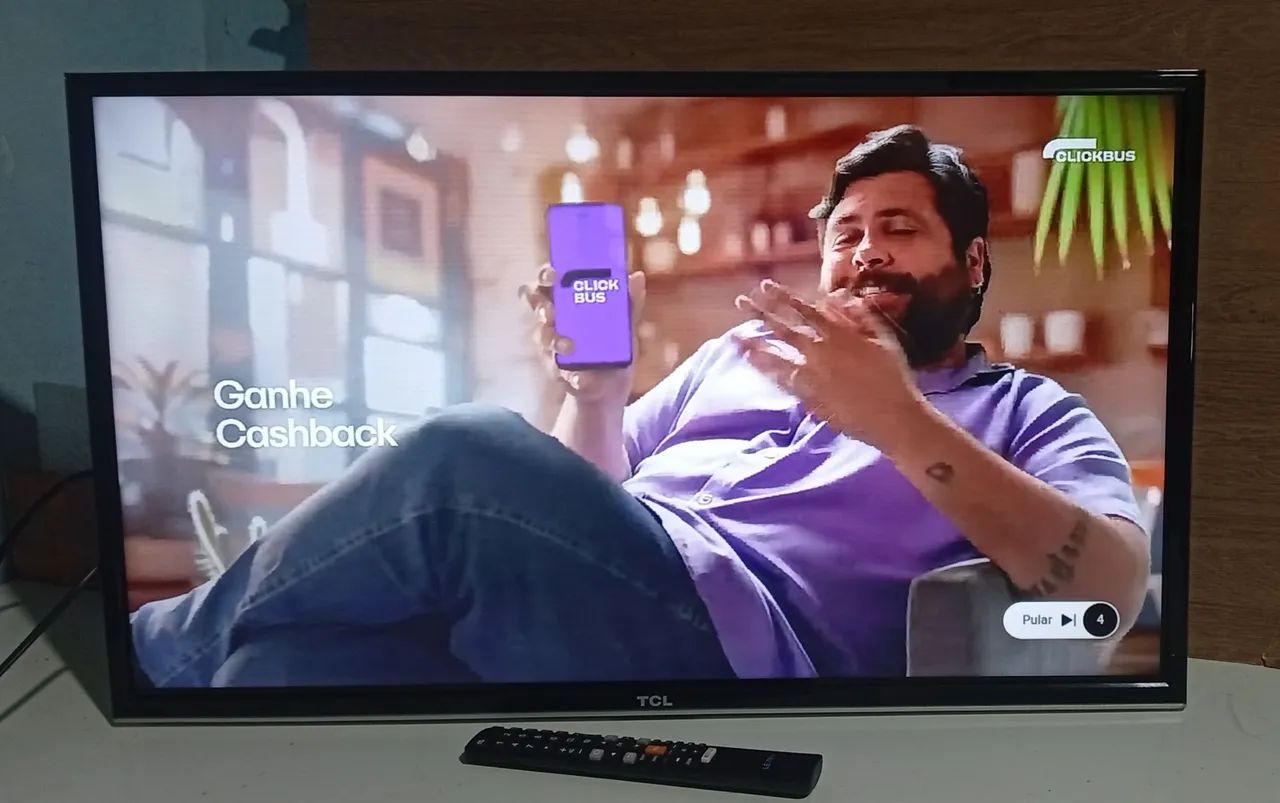 Tv Led TcL 32 Polegadas Smart YouTube Netflix  - Foto 5