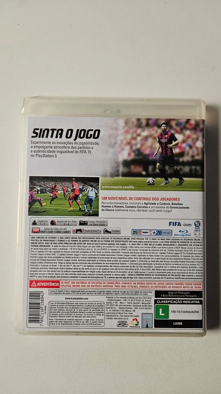 Fifa 15 ps3 original fisico usado  - Foto 2