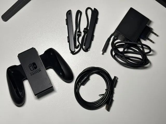 Nintendo Switch Oled Branco + Kit de Case e Película - Foto 5