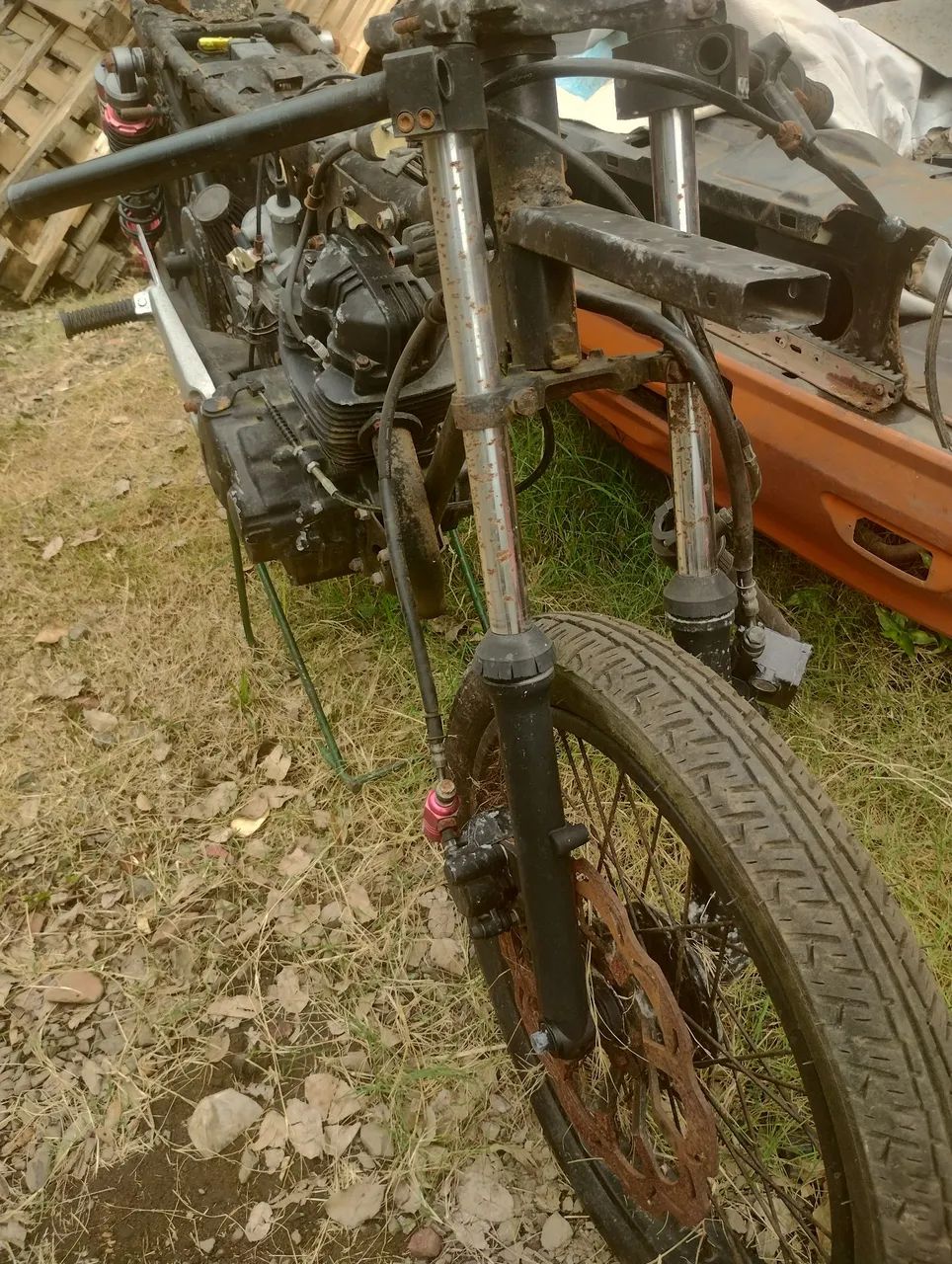 Frente Honda 150 a disco