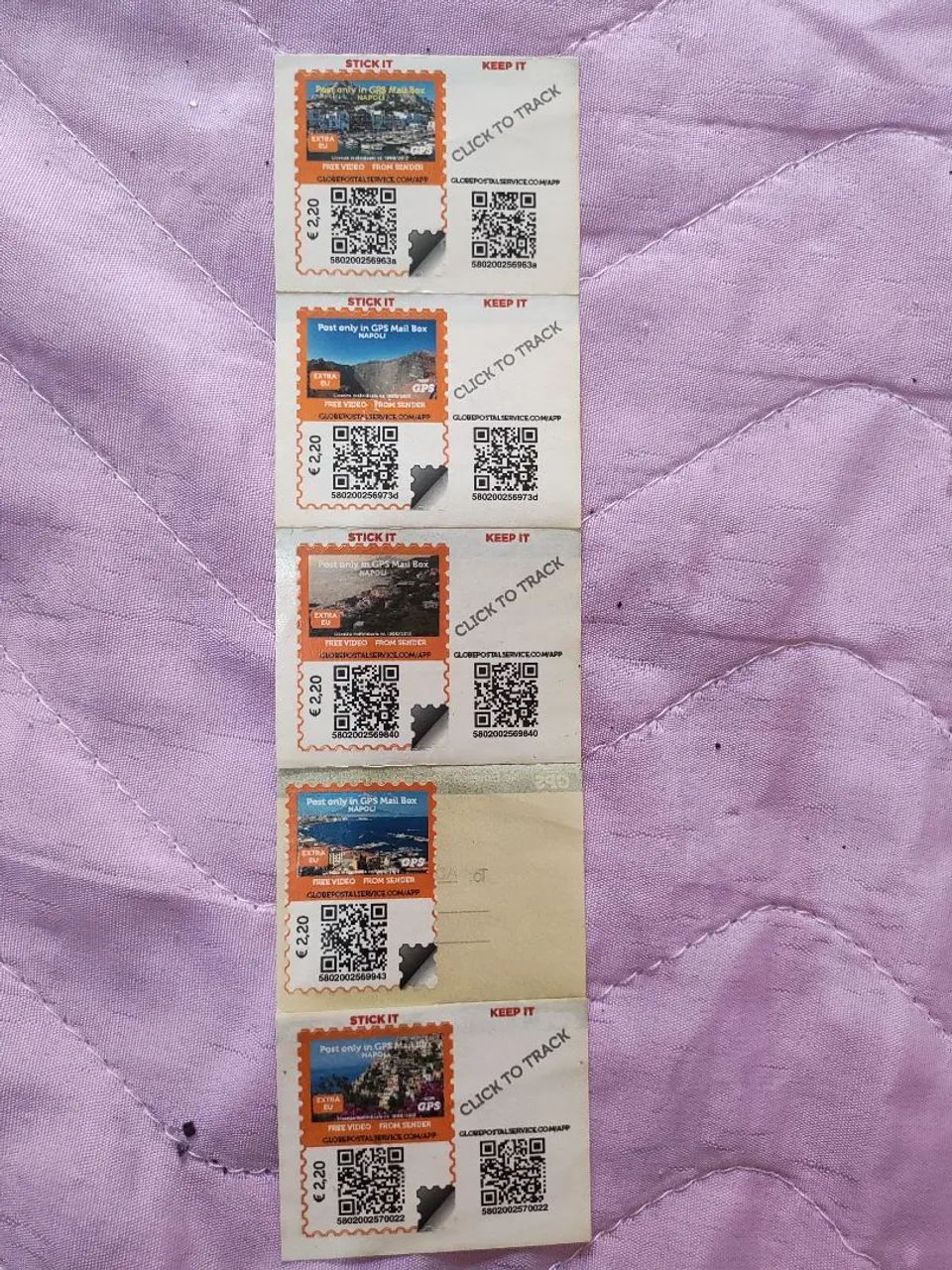 Selos postais internacional  - Foto 2