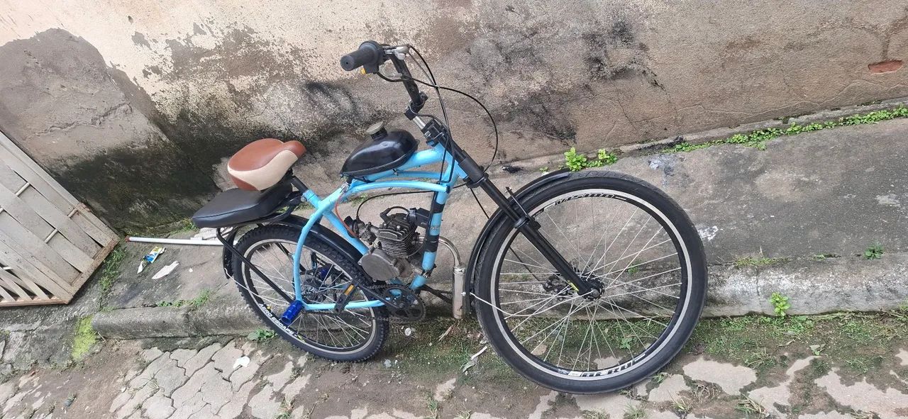 Bicicleta motorizada 80cc  - Foto 2