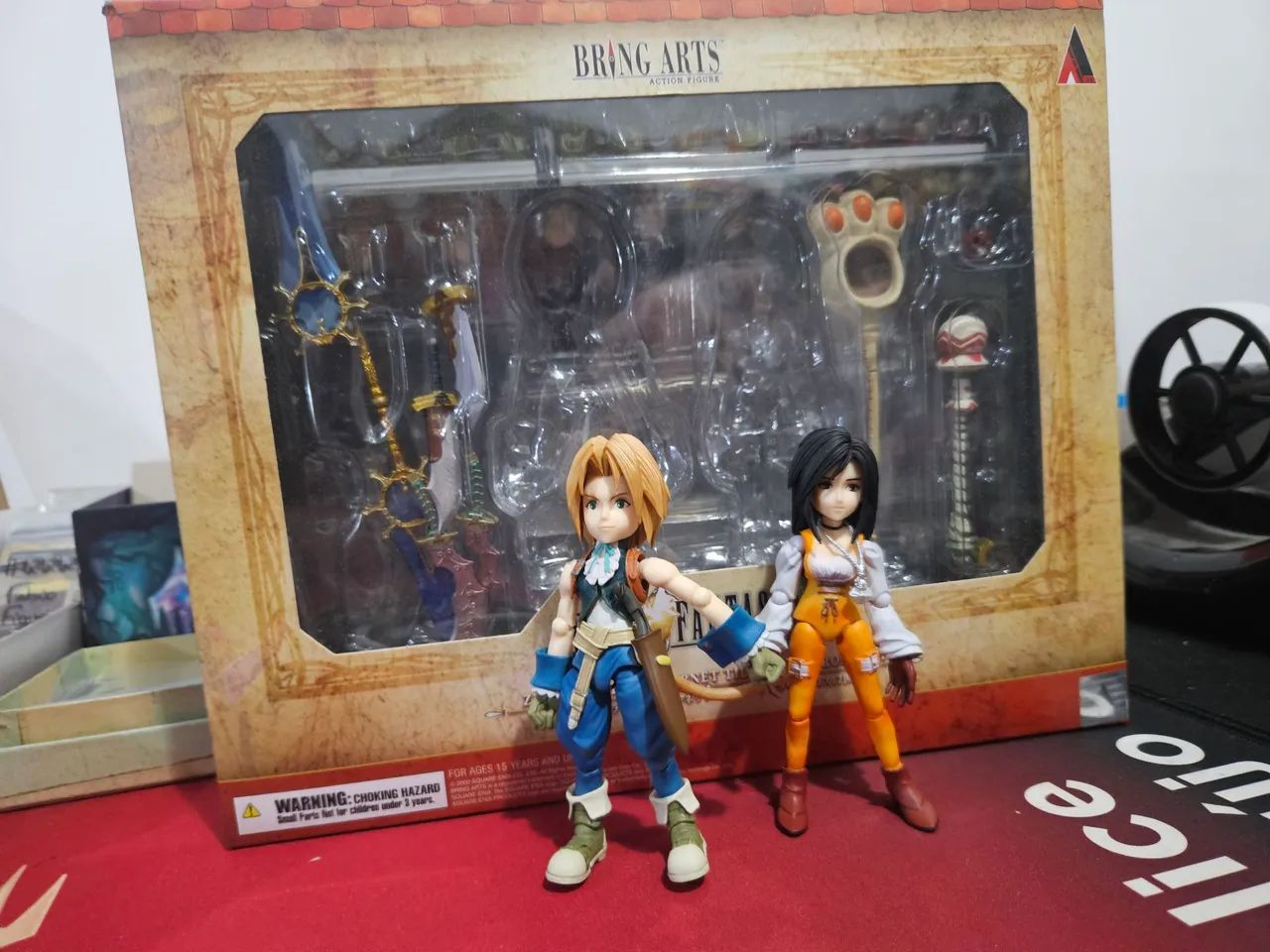 Final Fantasy IX Action Figure Bring Arts Zidane & Garnet