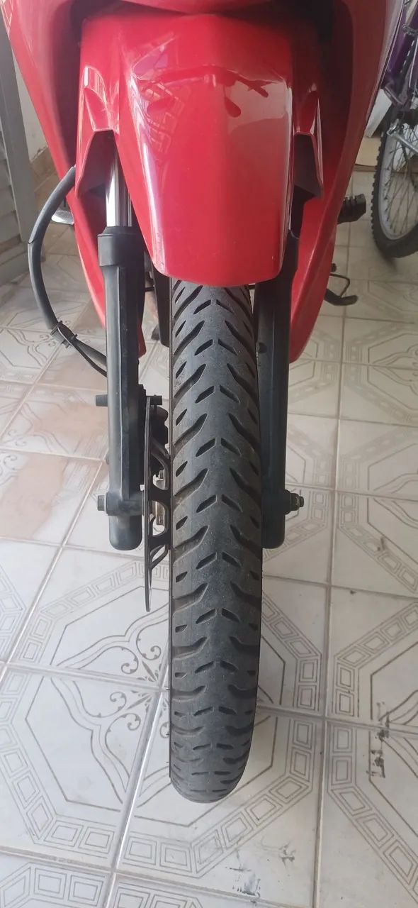SHINERAY/50Q<br>PASSAGEIRO CICLOMOTOR VERMELHA - Foto 4