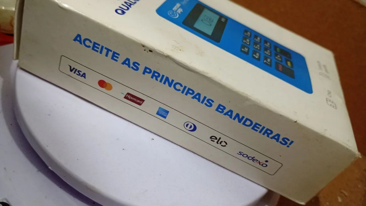 Maquininha de cartão  nova - Foto 2