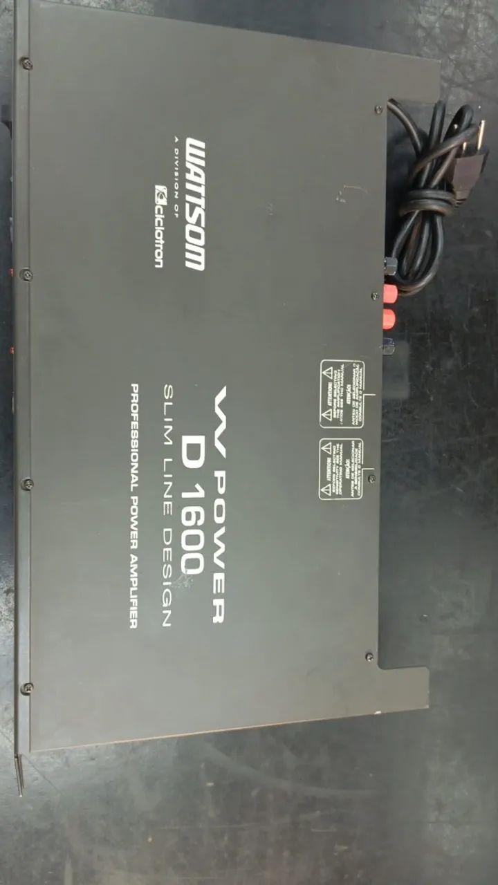 POTENCIA Wattson wpower d1600 slim usada - Foto 4