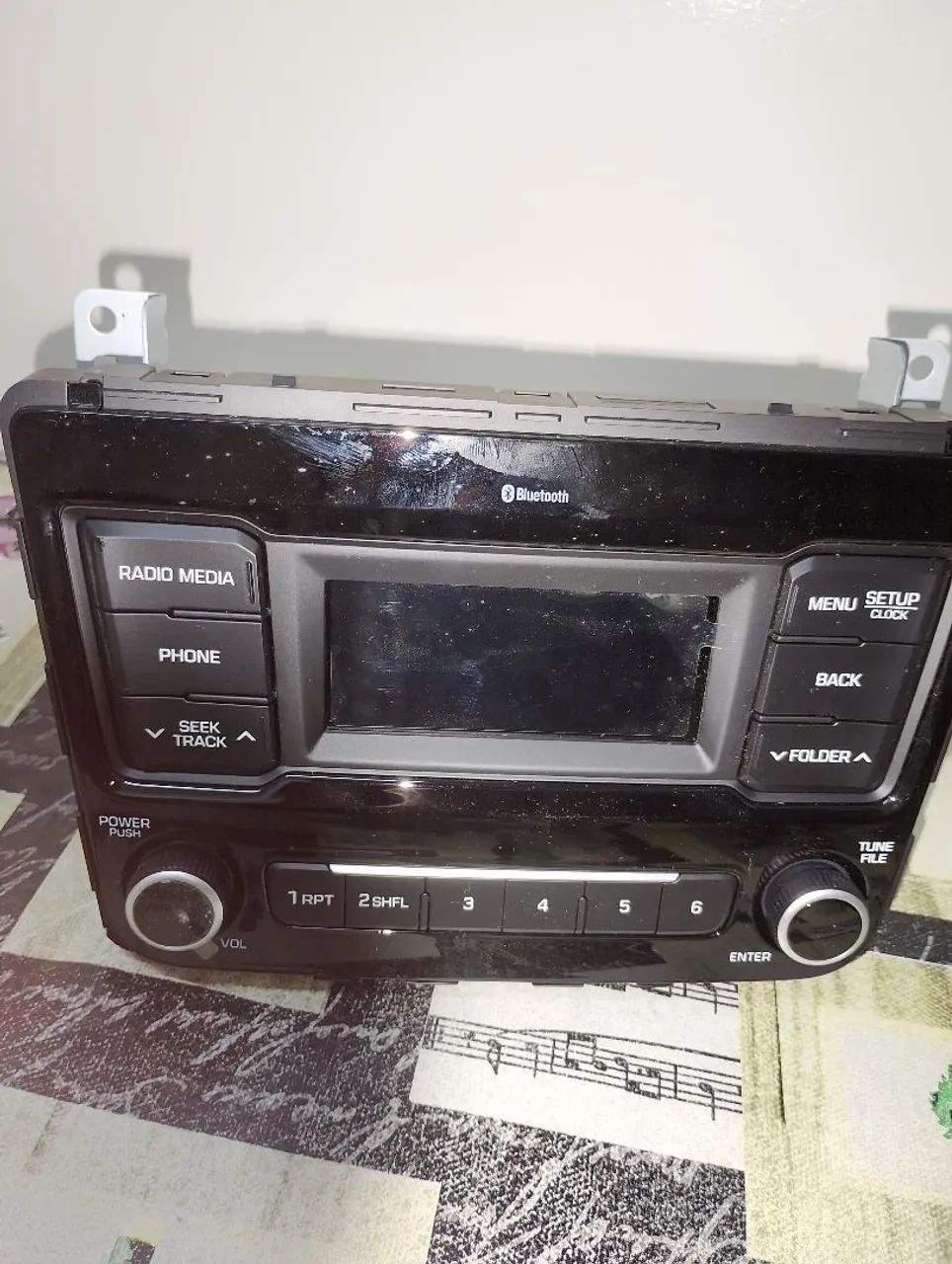 Rádio para carro Creta 