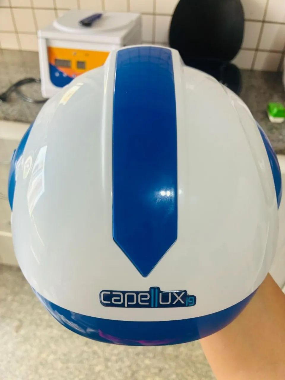 Capacete capilar.