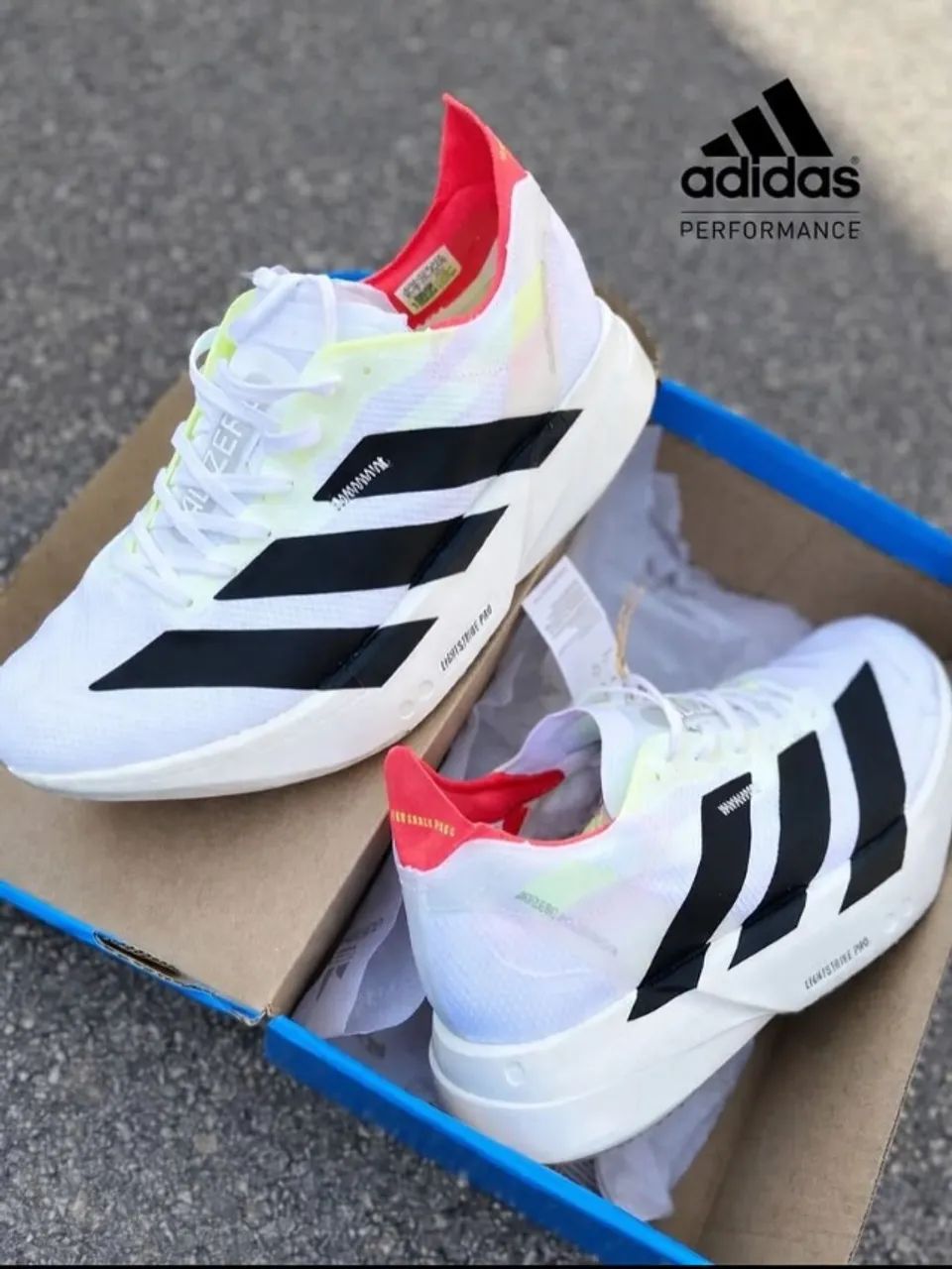 adizero pro4 com placa de carbono