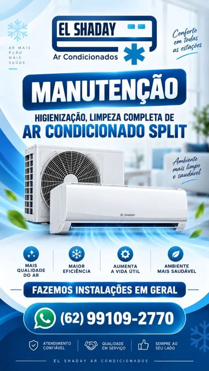 Instalação de ar condicionado 