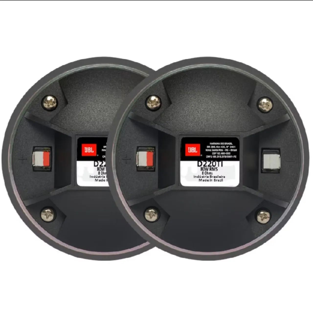KIT WITH 2 JBL D220TI DRIVERS - PROFESSIONAL AUDIO SYSTEM