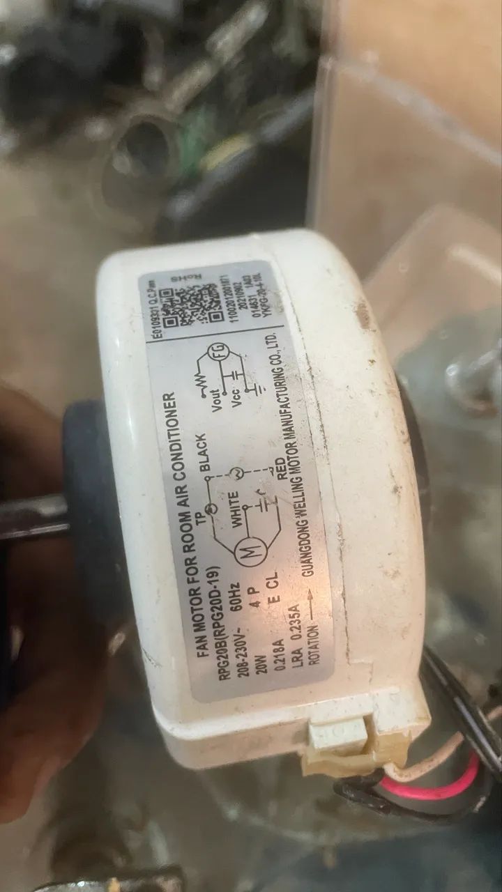 Motor e turbina Midea/carrier/springer - Foto 2
