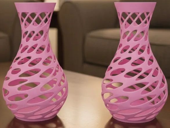 Mini Vasinho de Plantas Artificiais Rosa - Foto 2