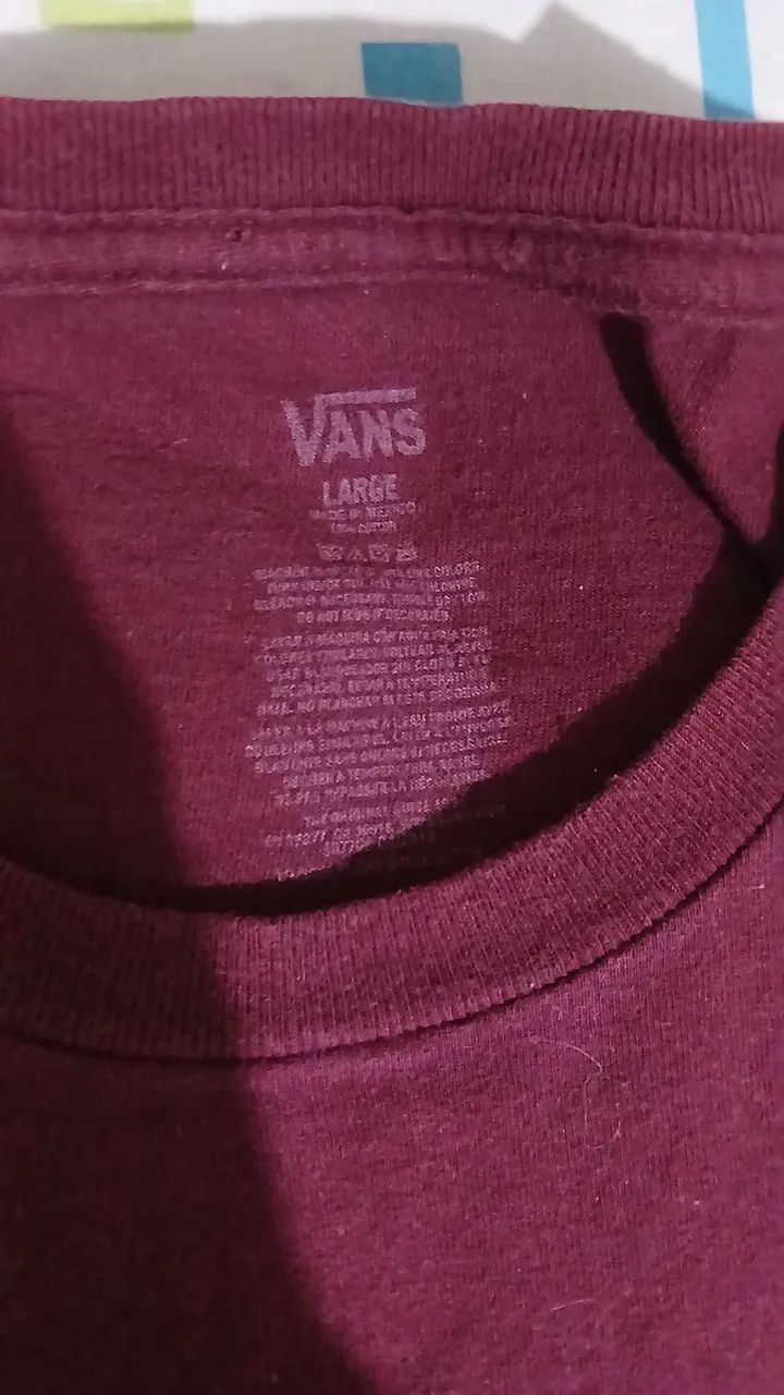 Camiseta VANS original tamanho G  - Foto 2
