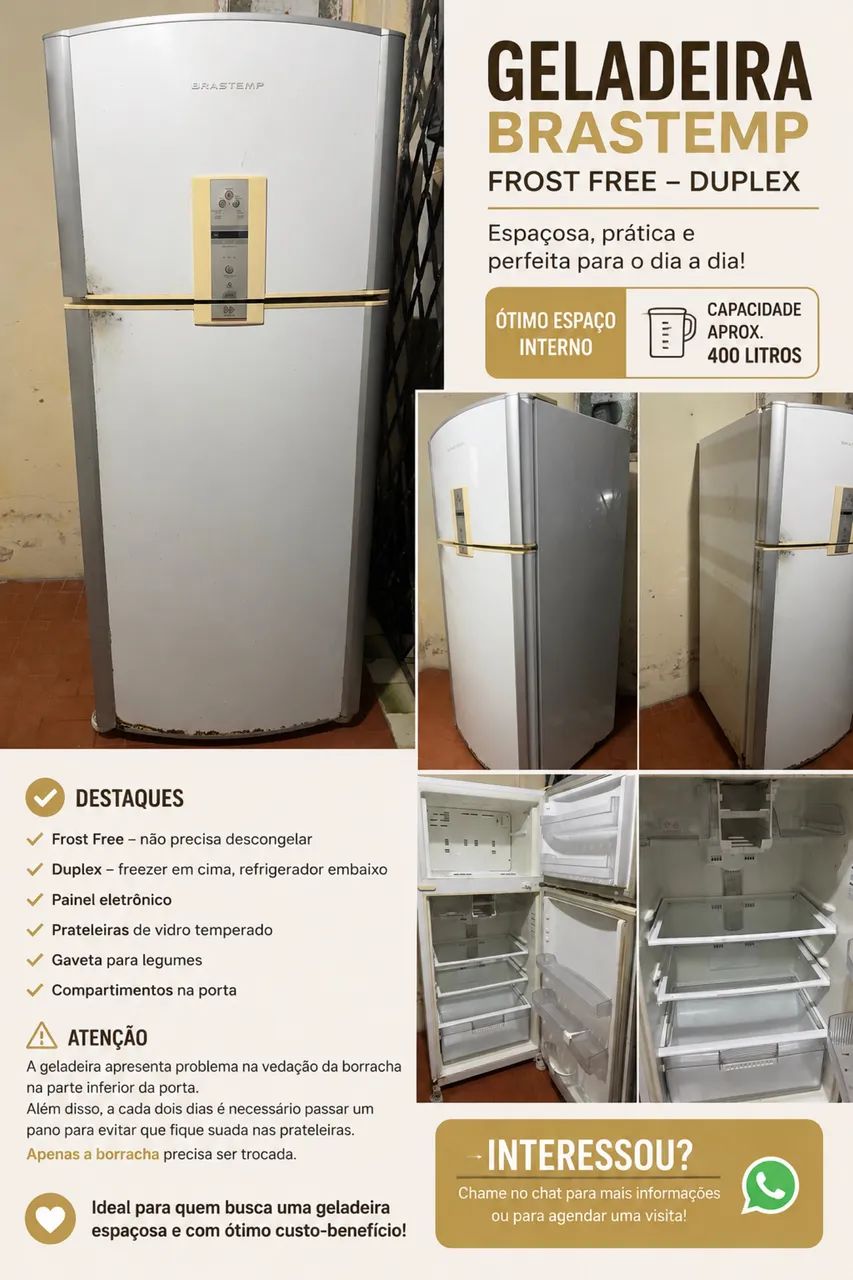 GELADEIRA BARATA