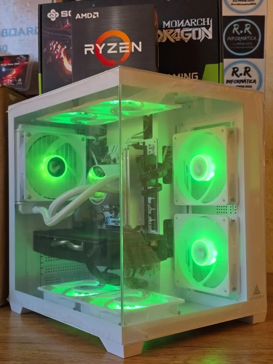 PC Gamer Ryzen5 RGB Novo Zero - Foto 5