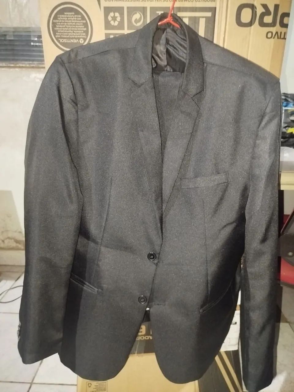 Terno preto seminovo 
