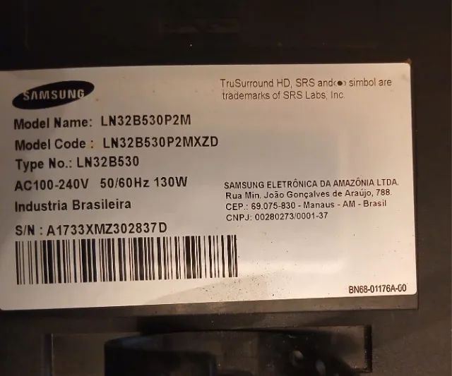 Troco 2 TVs Samsung (32 e 40 polegadas) por 1 maior e mais atual - Foto 3