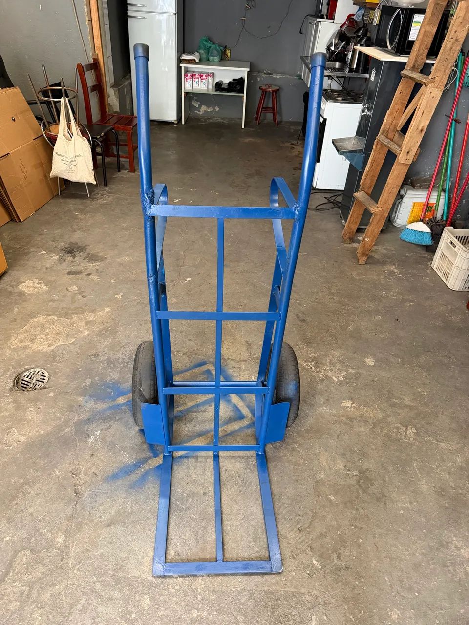 Carrinho para mudança e transporte de cargas 