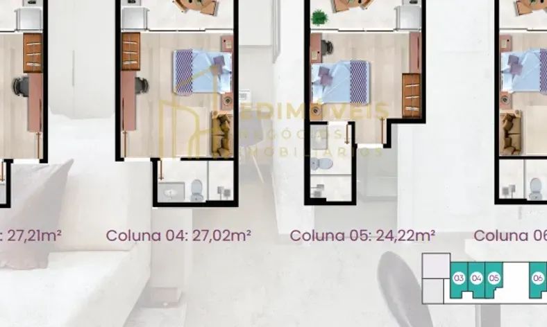 Praia de Itaparica: Studio compacto e funcional, pronto para uso - Foto 3