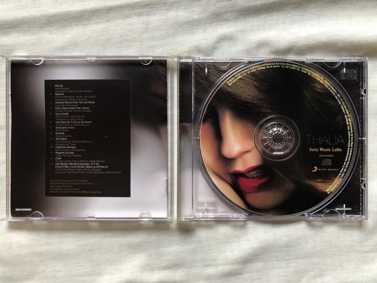 CD Thalia Coletânea Brasil - Foto 3