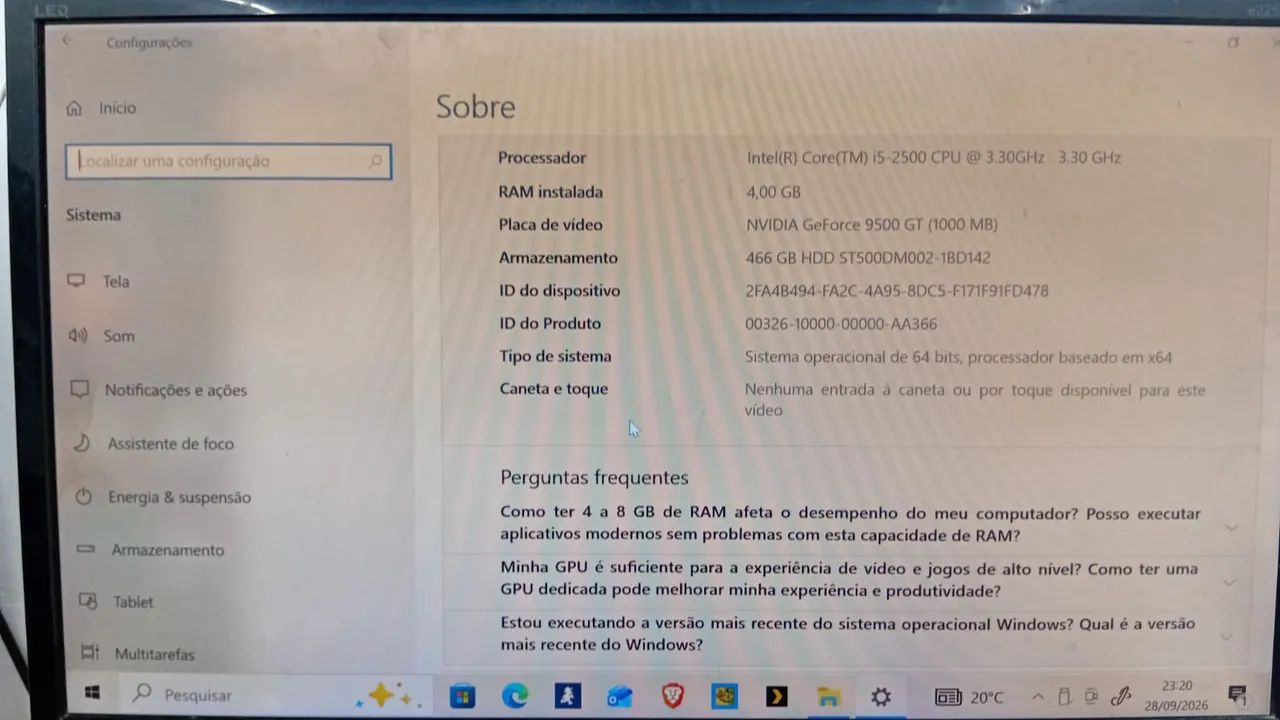 Vendo Pc Windows, para estudos trabalhos e jogos  - Foto 5