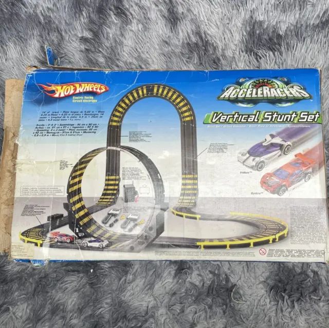 Pista Hot Wheels Acceleracers - Vertical Stunt Set 2005 - Foto 5