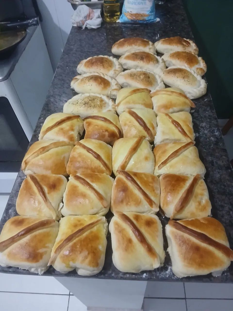 Salgados para lanchonetes e Cafeterias.