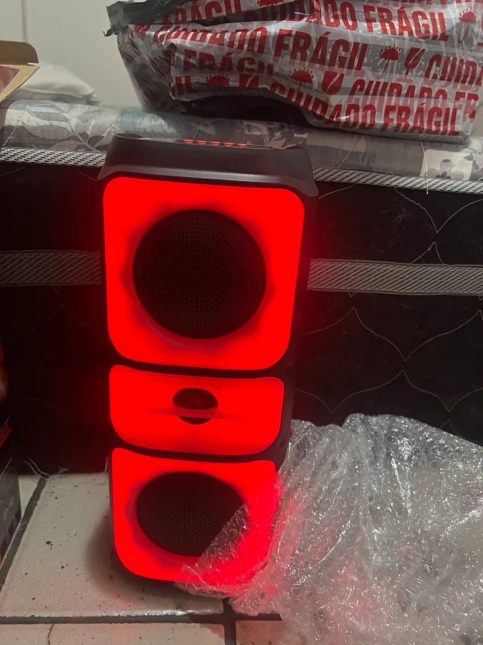 Caixa de som Bluetooth capacidade TWS 50w - Foto 2