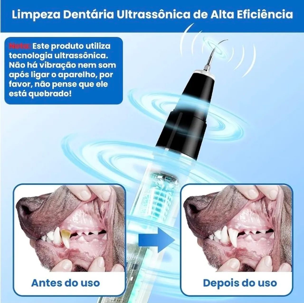 Kit de Higiene e Limpeza Dental para Cães - Foto 4