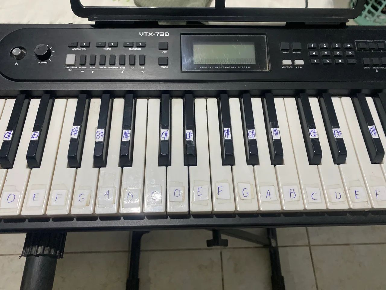 Teclado Musical VOIK VTX-730 - Foto 3