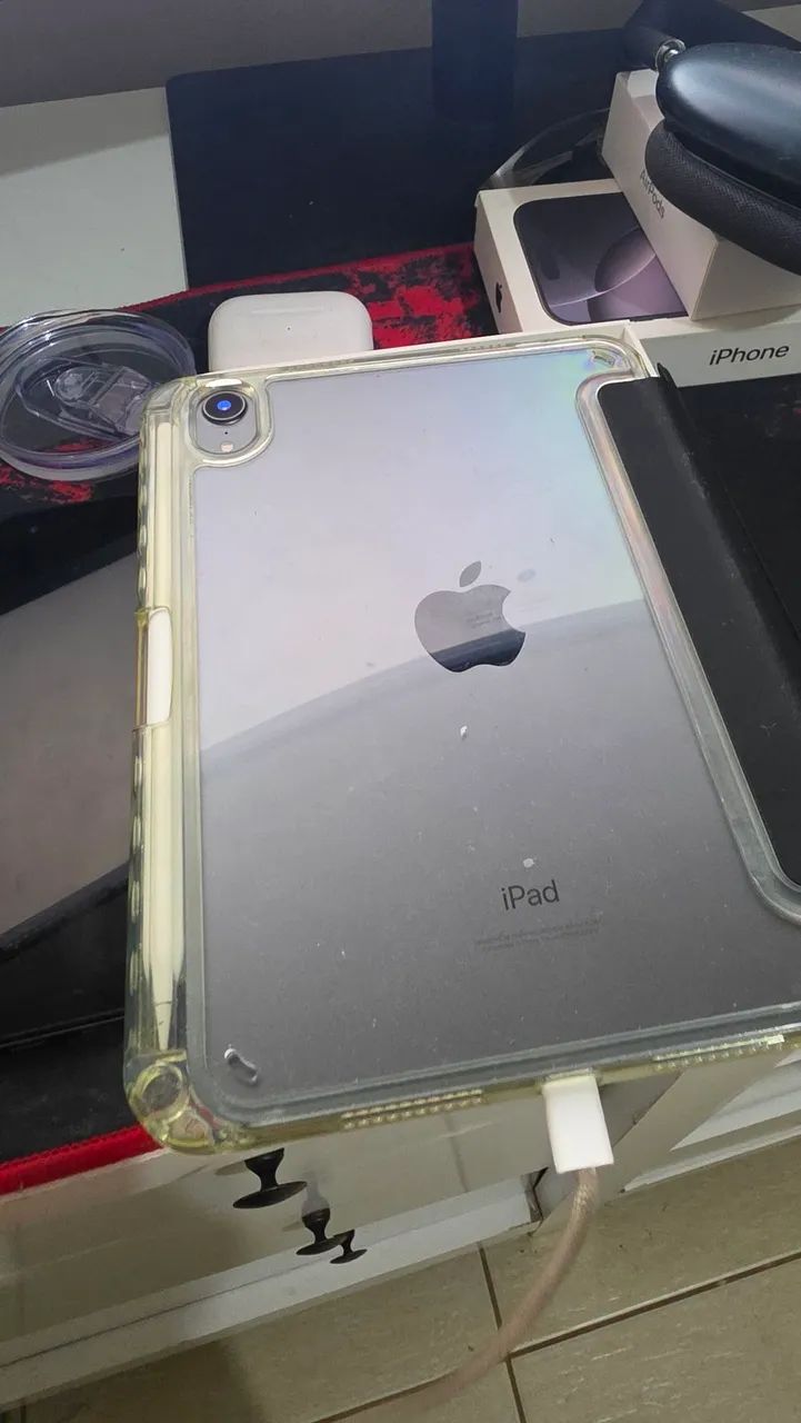 Ipad mini 6 com Apple pecil e Caixa - Foto 2