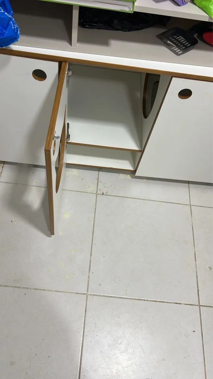 Móvel caixa de areia de gato - Foto 3