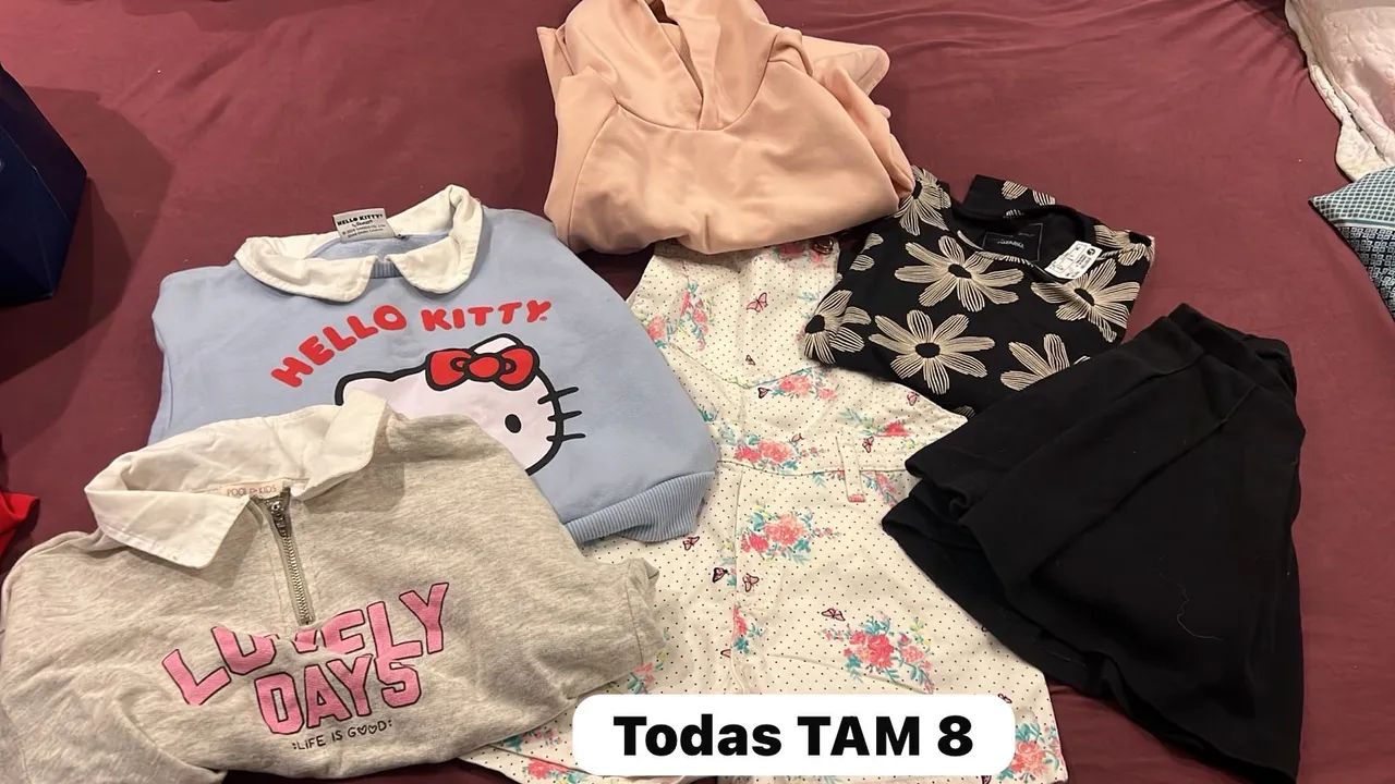 Roupas pouquíssimo uso 