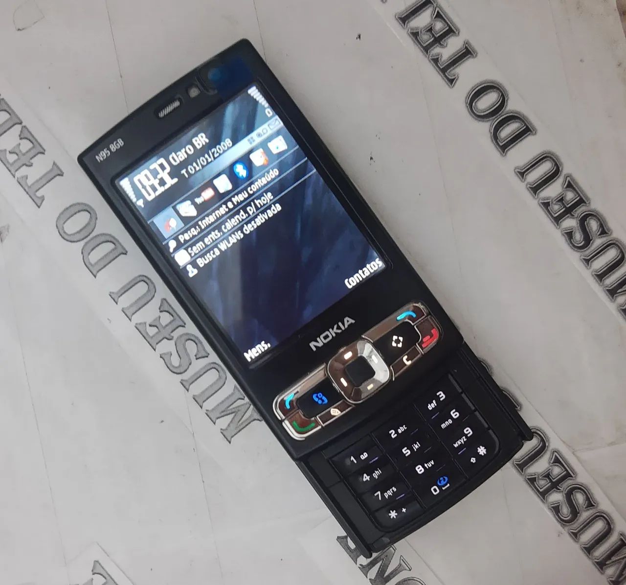 N95 Nokia Black celular antigo funcionando RELIQUIA  - Foto 5