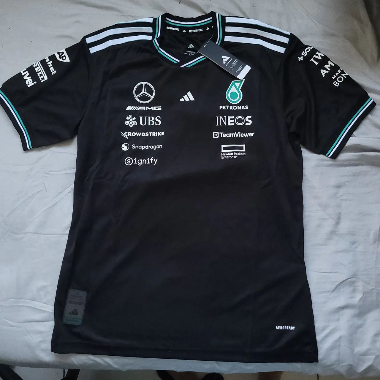 Camisa f1 mercedes formula 1