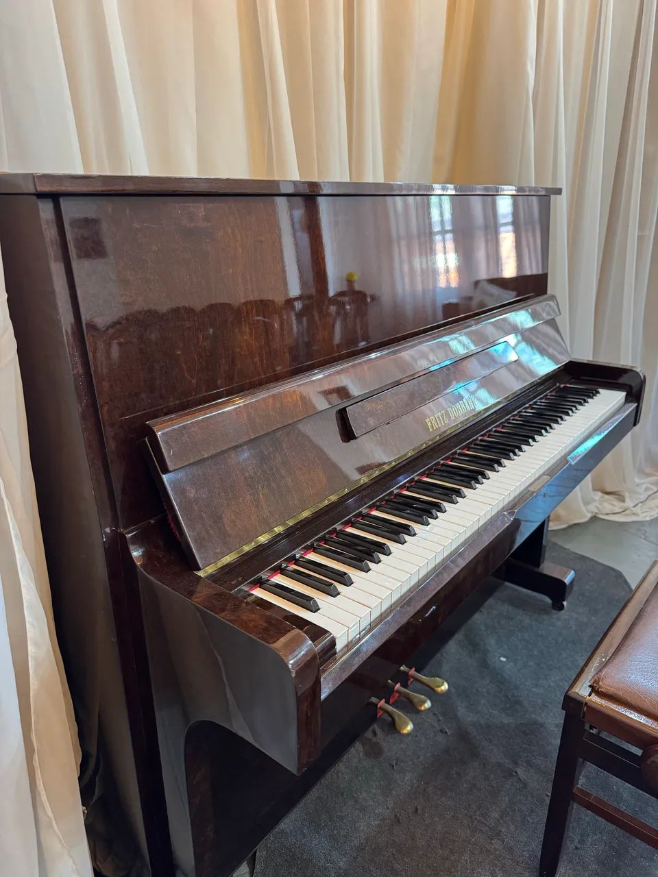 Piano Acústico Fritz Dobbert 126 - Conservadíssimo | Oportunidade - Foto 3