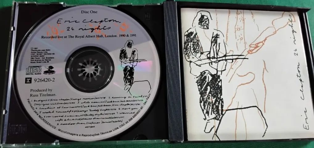 Eric Clapton * 24 Nights CD Duplo - Foto 4