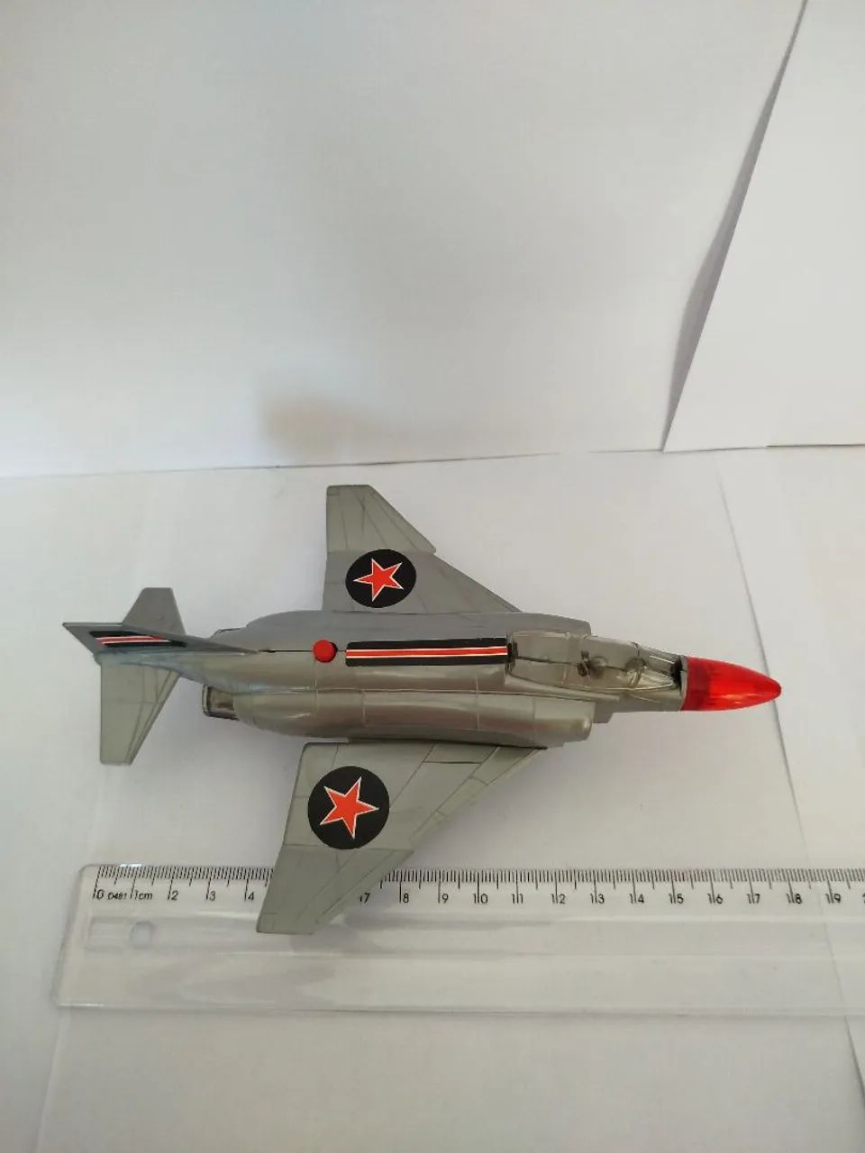 Avião eletrônico da estrela anos 90 original  - Foto 5