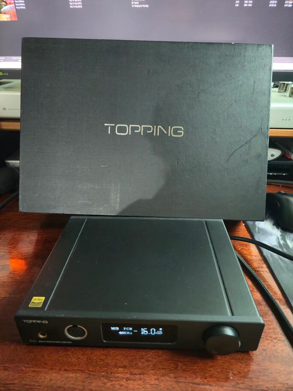 Topping DX7 (Dac amp e pre) balanceado