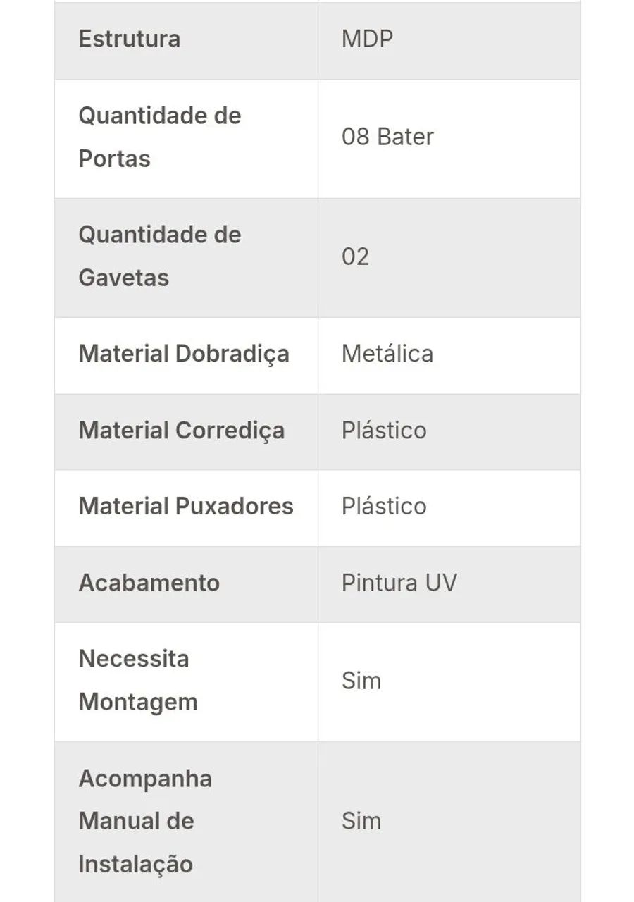 CAIU:GUARDA-ROUPAS CASAL 8 PORTAS COM FRETE GRÁTIS: É DENTRO!!! - Foto 3