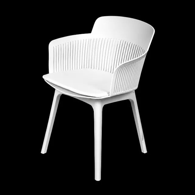 SUPER OFERTA - CADERIA MENA BRANCA COM DESIGN MODERNO E CONFORTAVEL