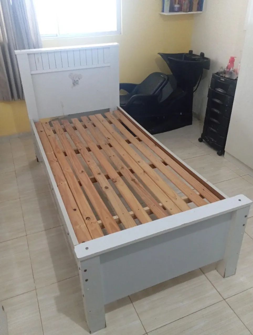 Cama Solteiro 100% MDF Lopas - Foto 3