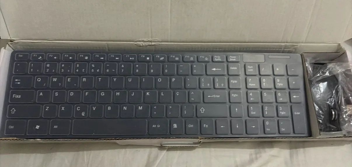 kit teclado e mouse sem fio lehmox ley-171 - Foto 2