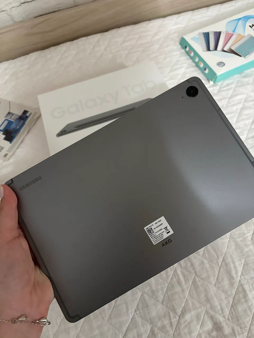 Samsung Galaxy Tab S9 FE - Completo + Kit Teclado e Mouse Bluetooth - Foto 4